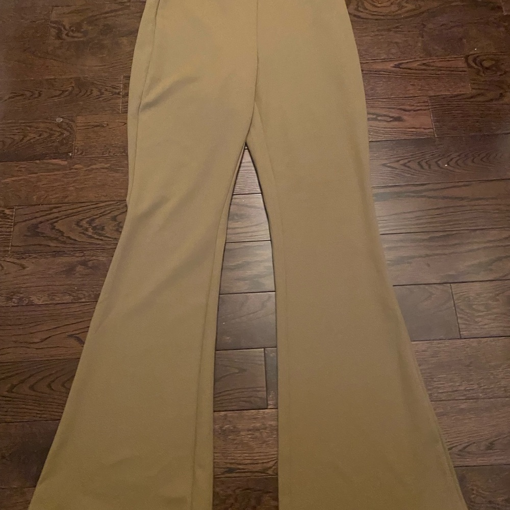 H&M Tan Flare Pants